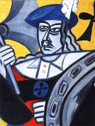 Valet de trèfle - Olga Rozanova
